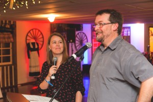 Isabelle Froment et Benoit Parent lors de la présentation des faits marquants des PPJ.