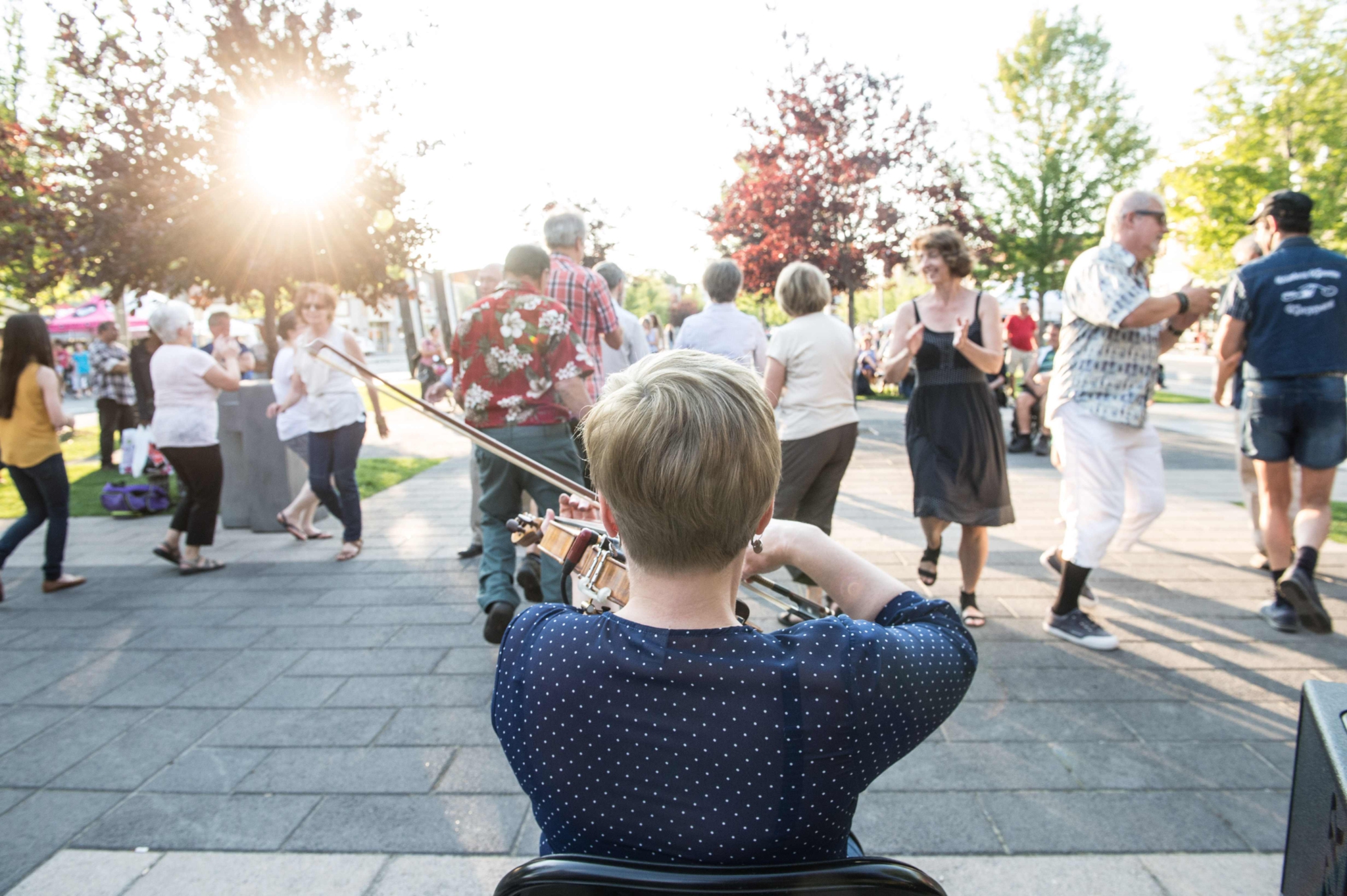 Veillée de danse extérieur à Joliette - 2!
